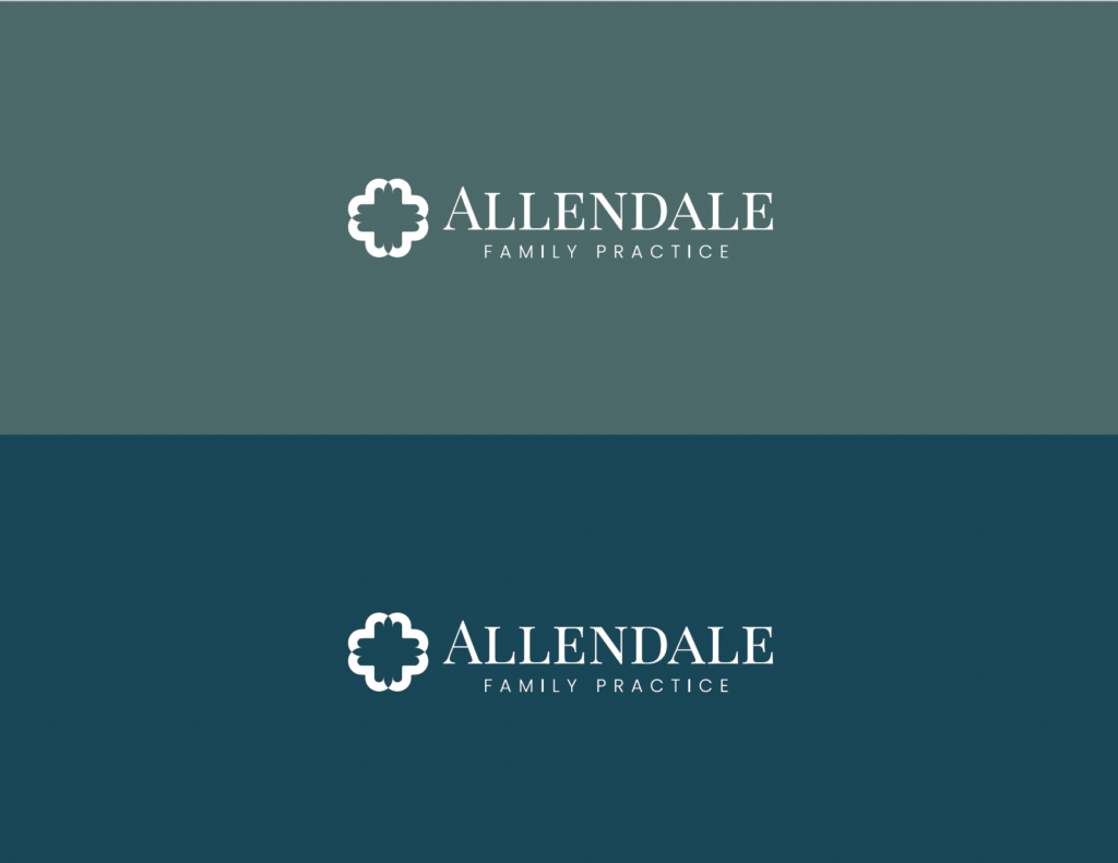 Allendale logo and branding